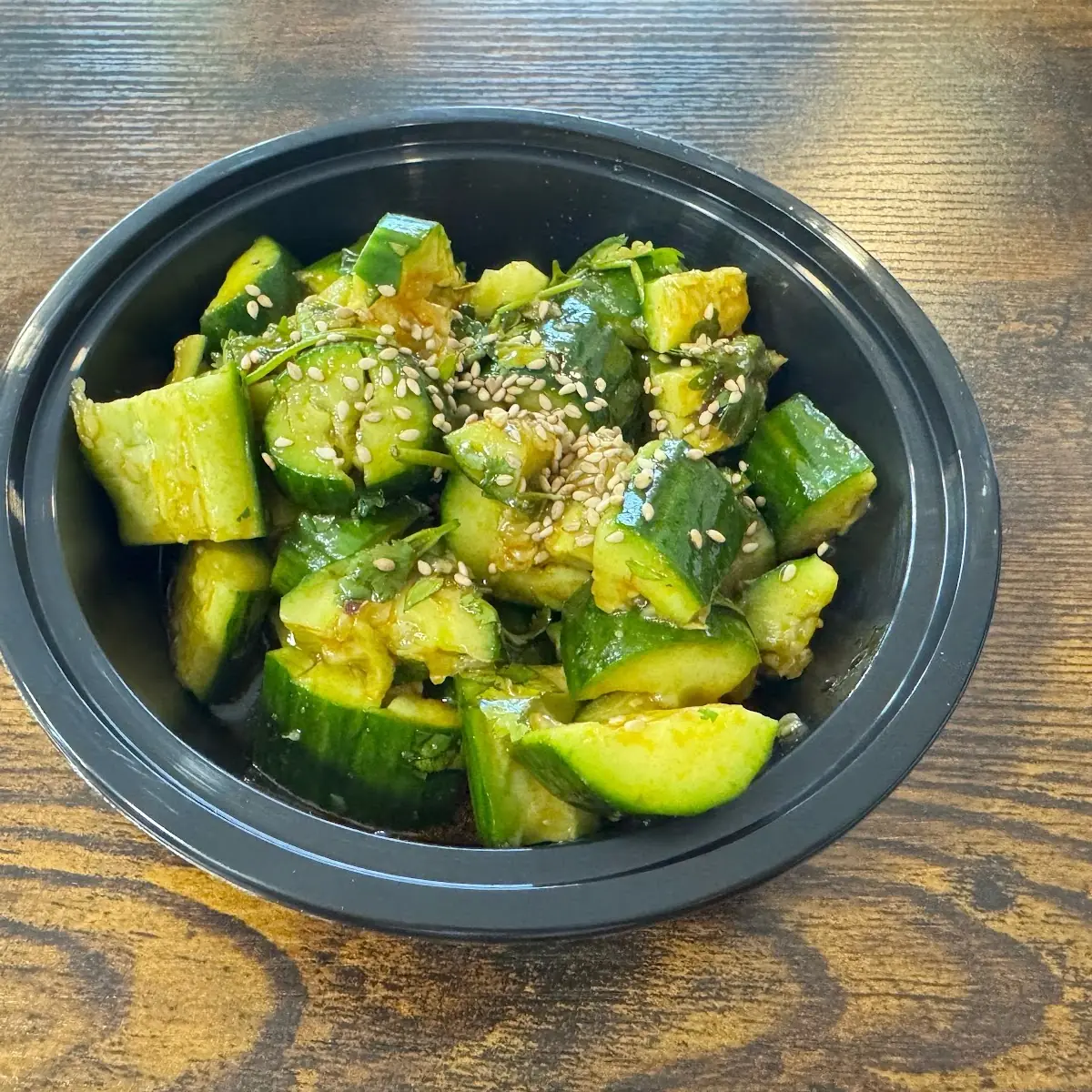 凉拌黄瓜 cucumber salad